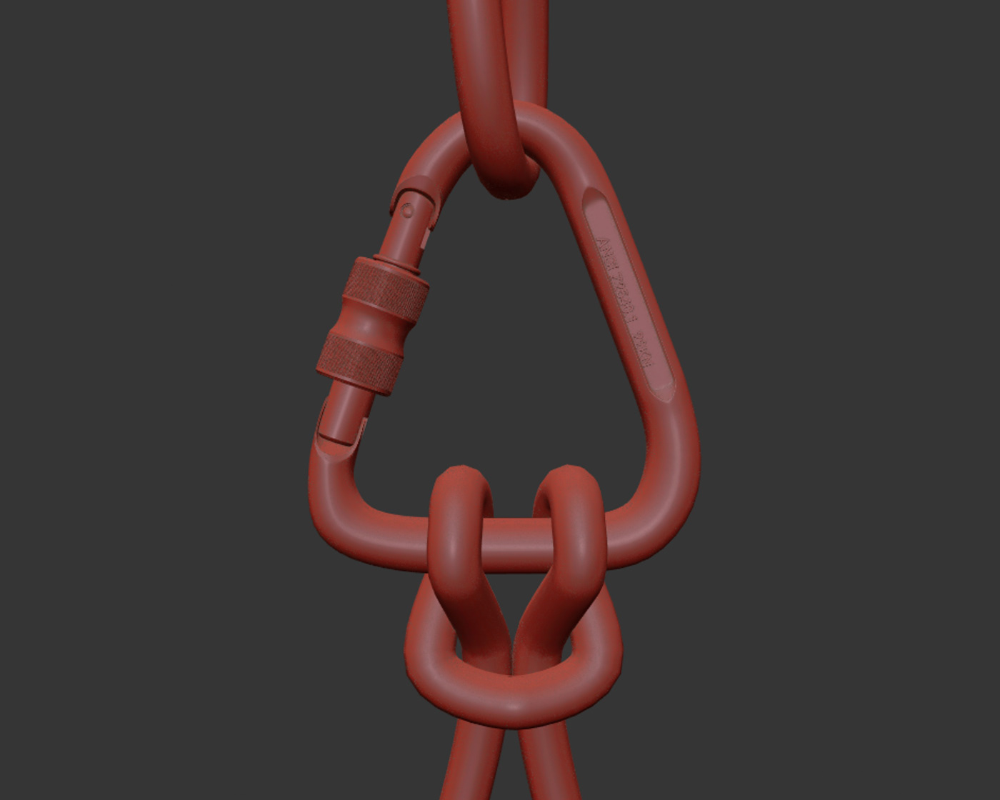 carabiner climbing adventure Render product visualization 3D 3ds max