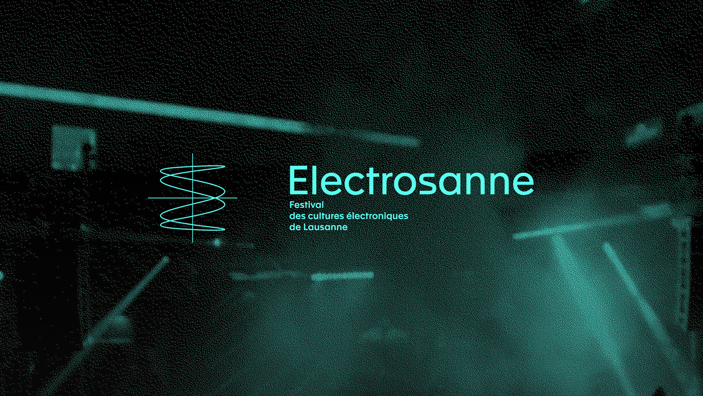 festival electro graphic identity music Lausanne Event house art branding 
