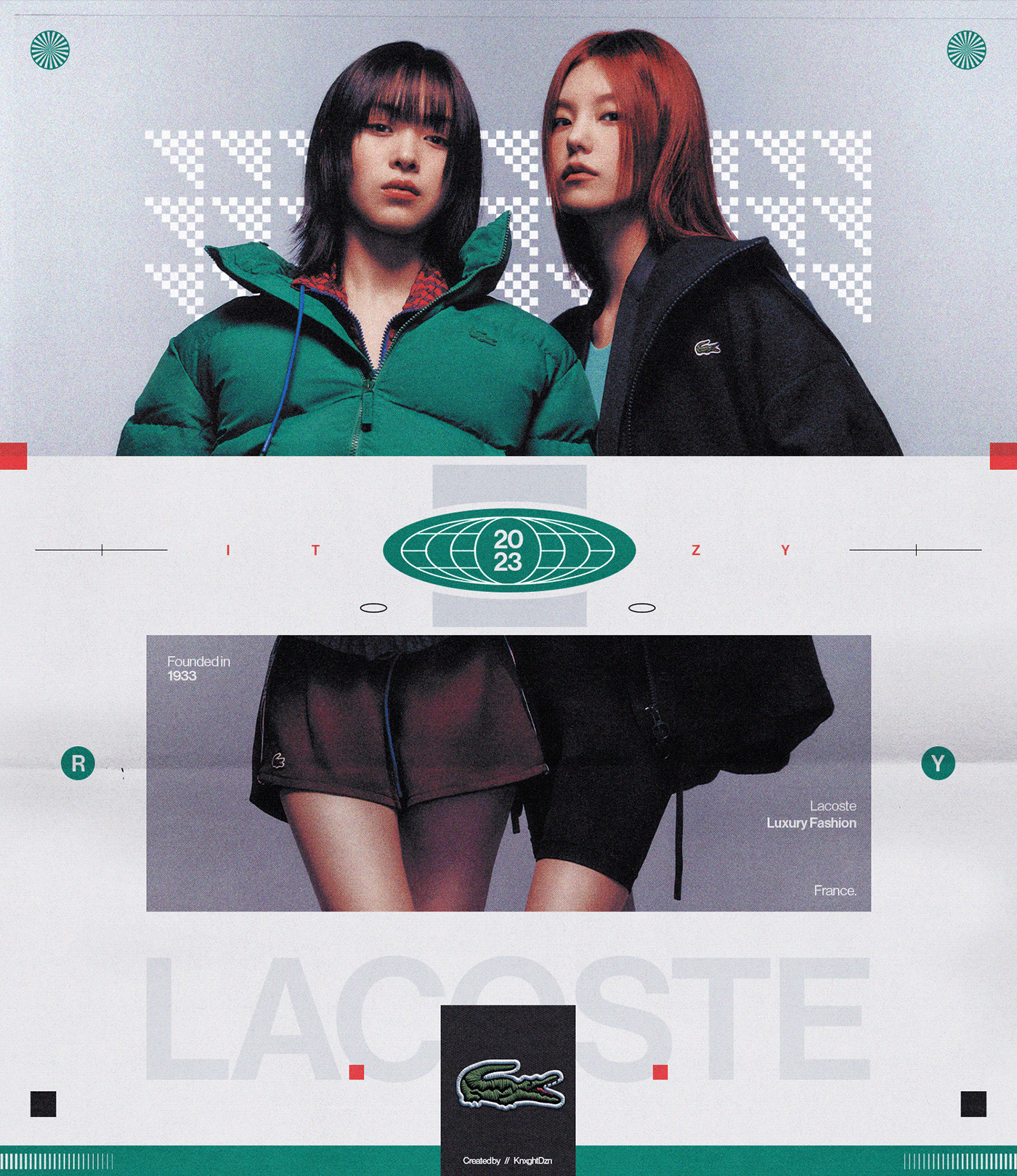 itzy kpop kpop fanart fashion design editorial design  Layout kpop poster Digital Art  Fashion 