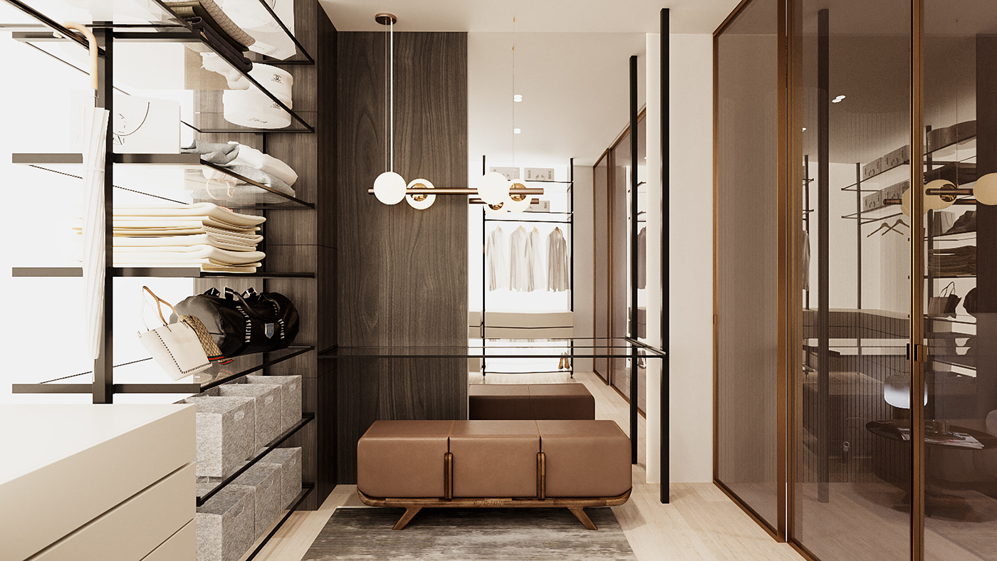 apartment bathroom design flat Interior living minimal Style