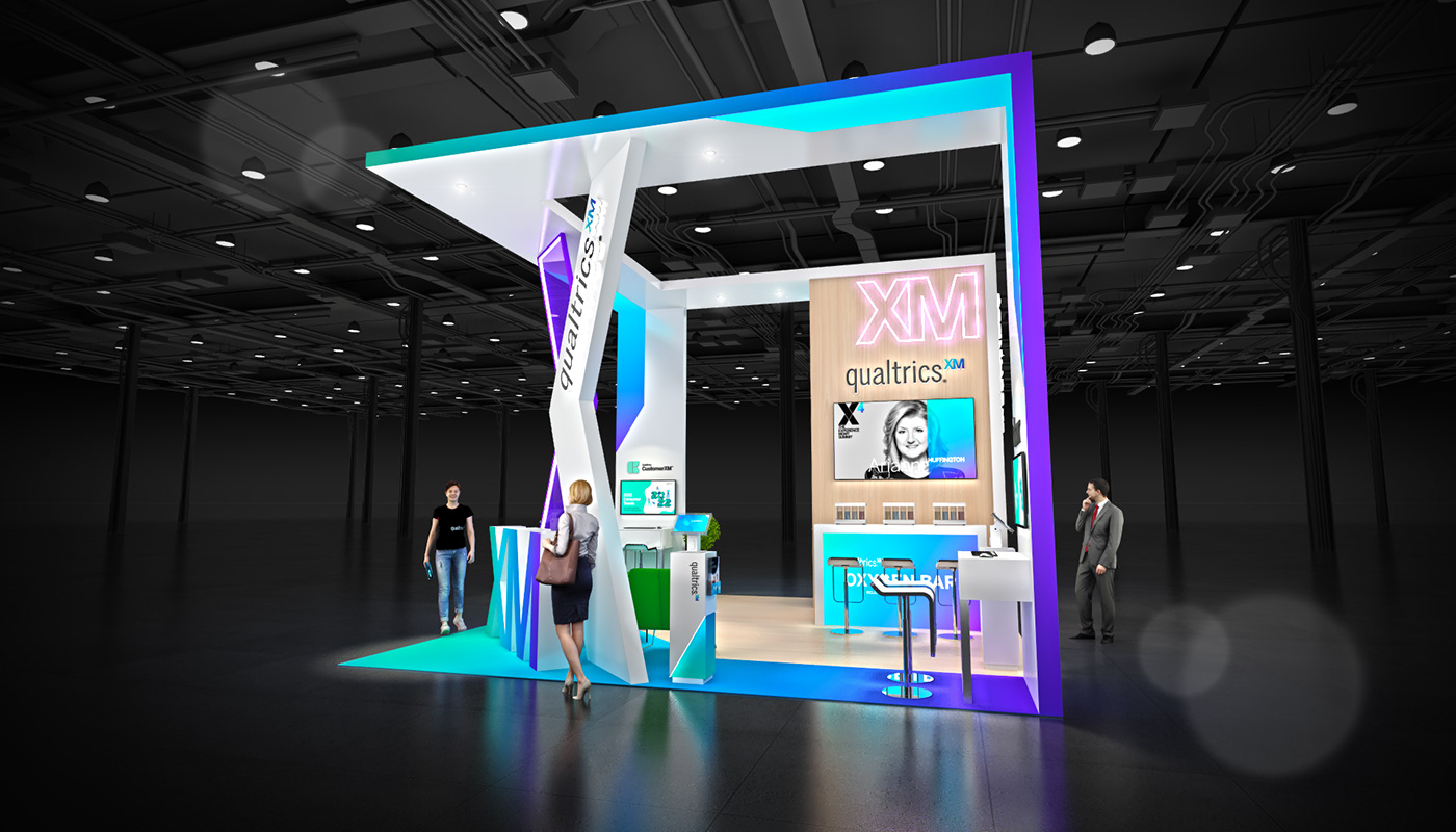 3D 3ds max booth design Display Exhibition  Trade Show