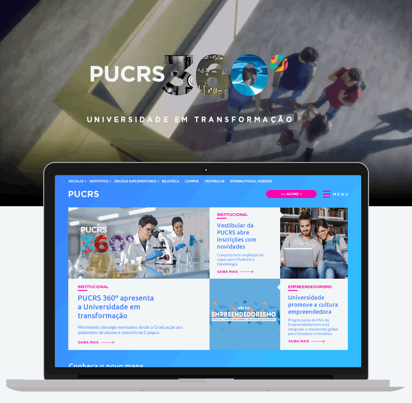 PUCRS Web Design  UI ux site