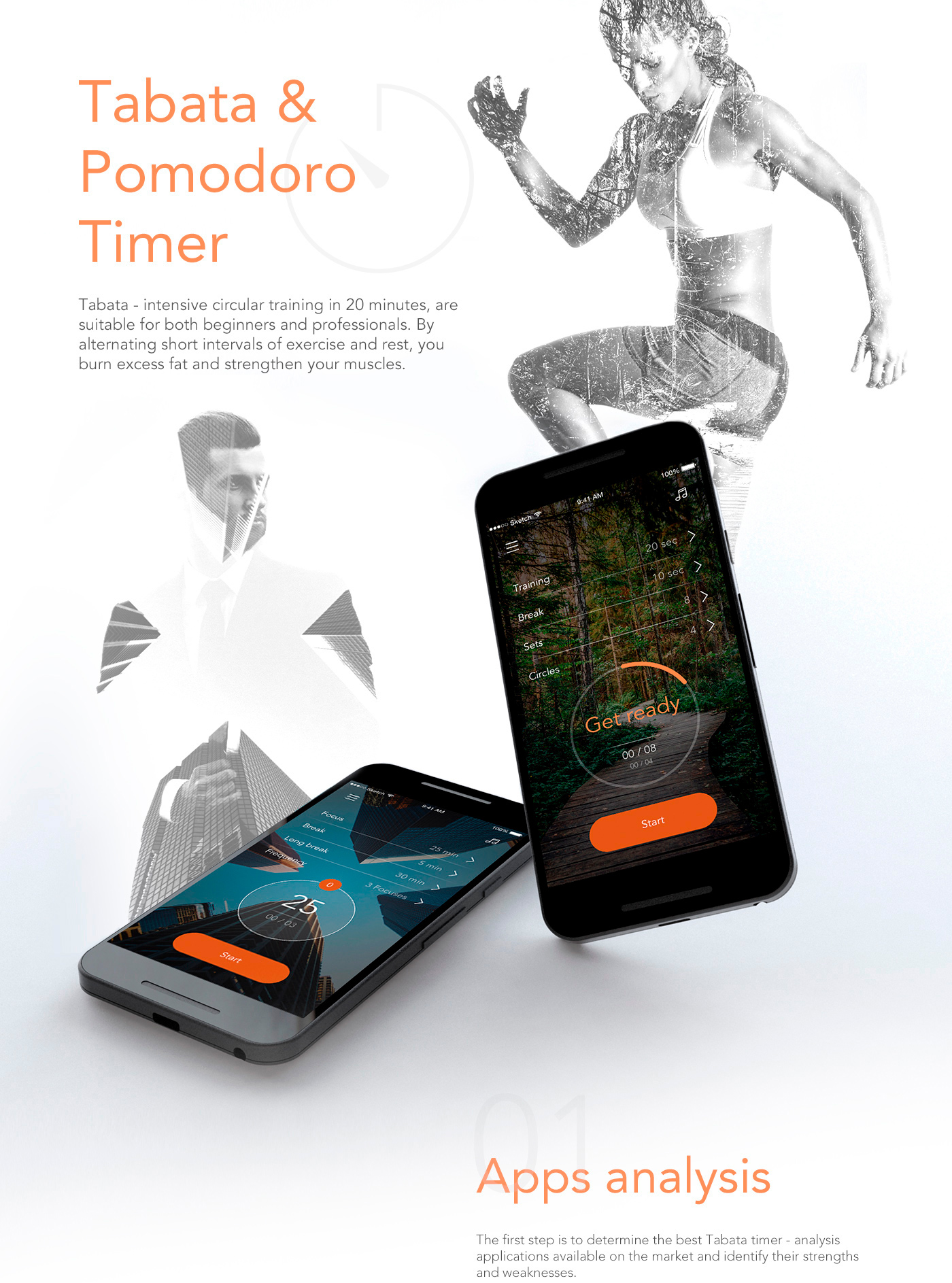 mobile app design UI ux Mobile app mobile design Interface timer ineractive