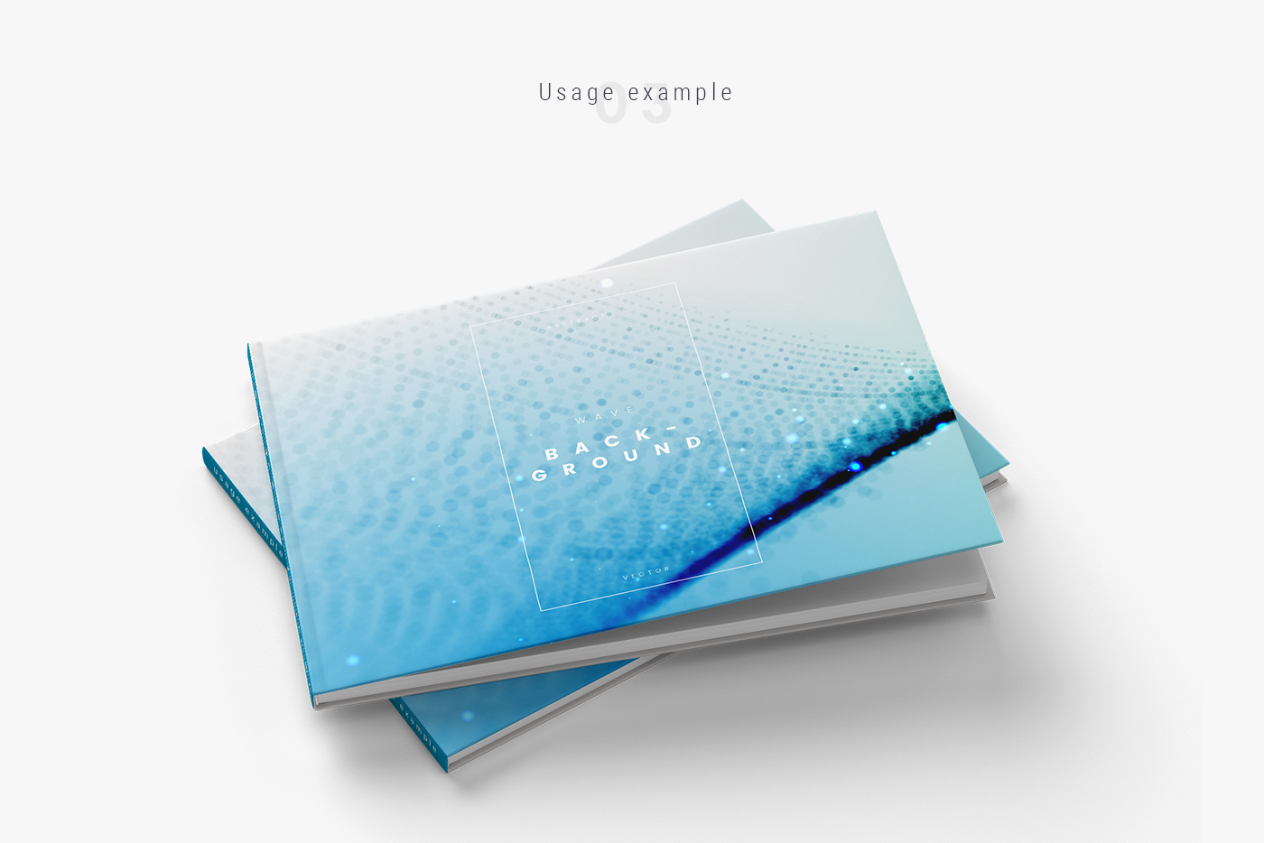 abstract background wave vector Web landing page flow blue particle Header
