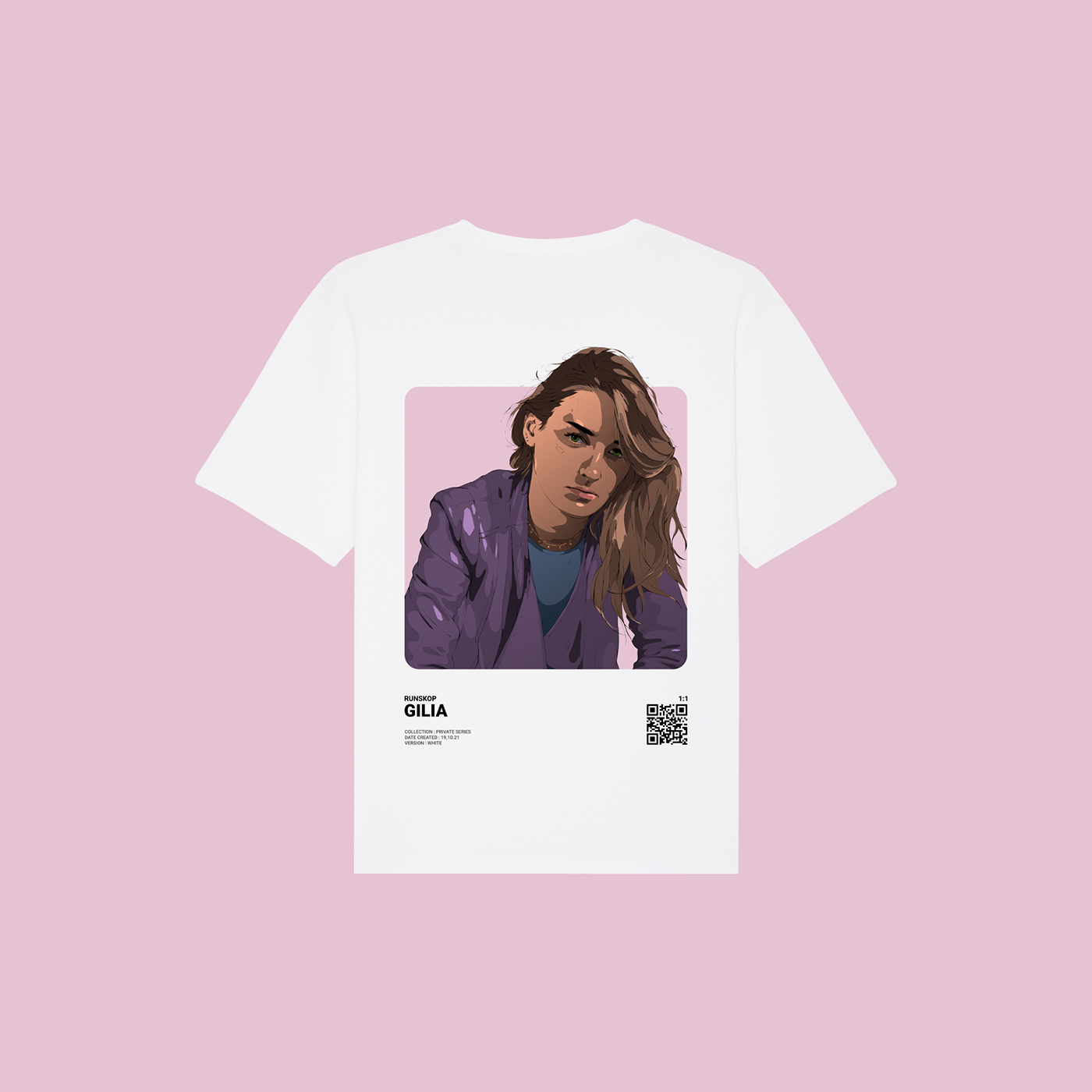 hoodie ILLUSTRATION  portrait transform tshirt vector Digital Art  woman