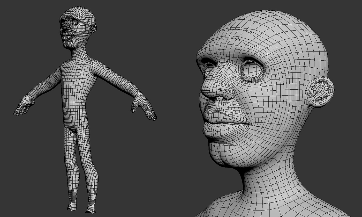 3D animation  cartoon characters football Render ornatrix modeling characterdesign
