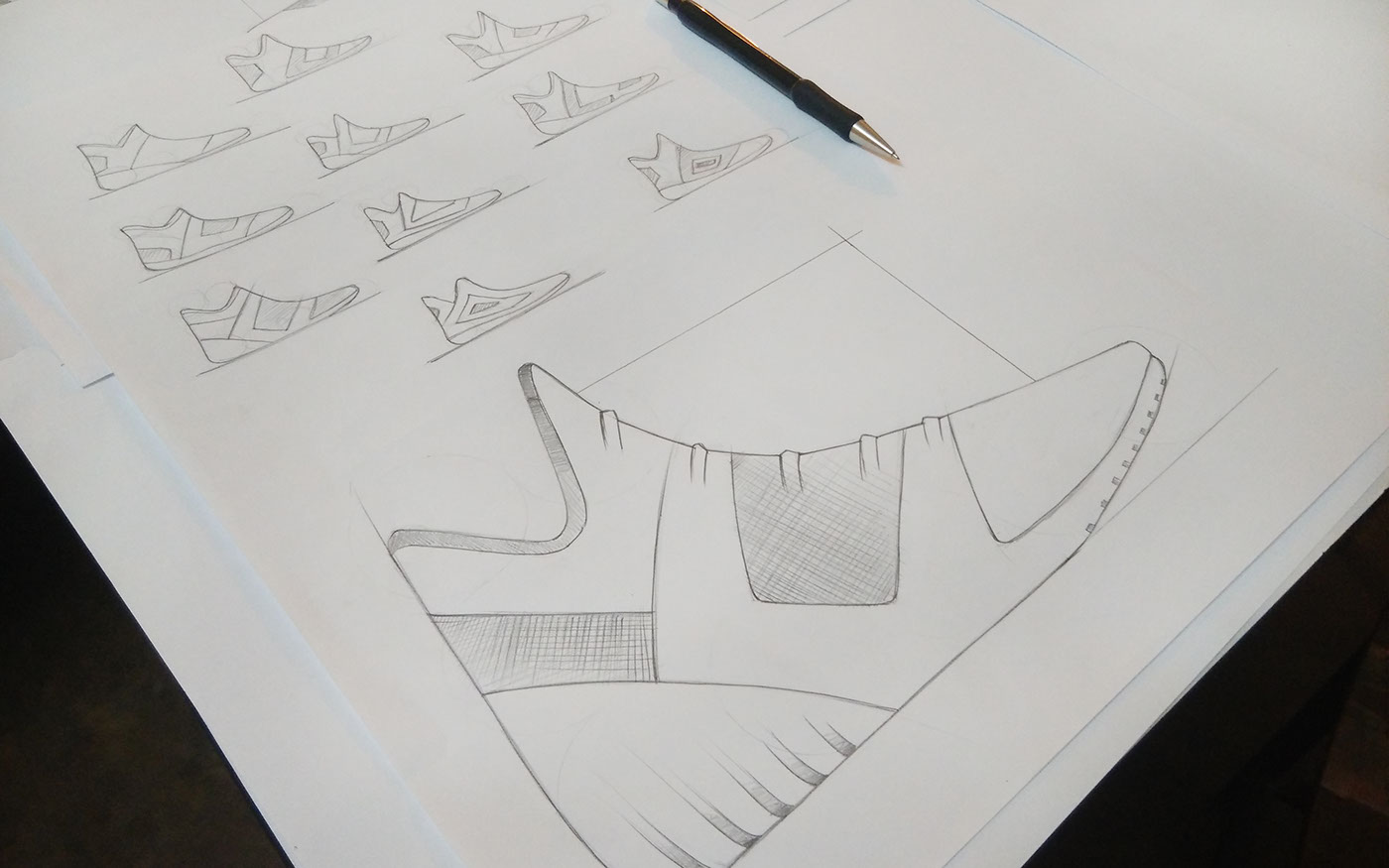 sketches shoes ideation shoe sketch pencil