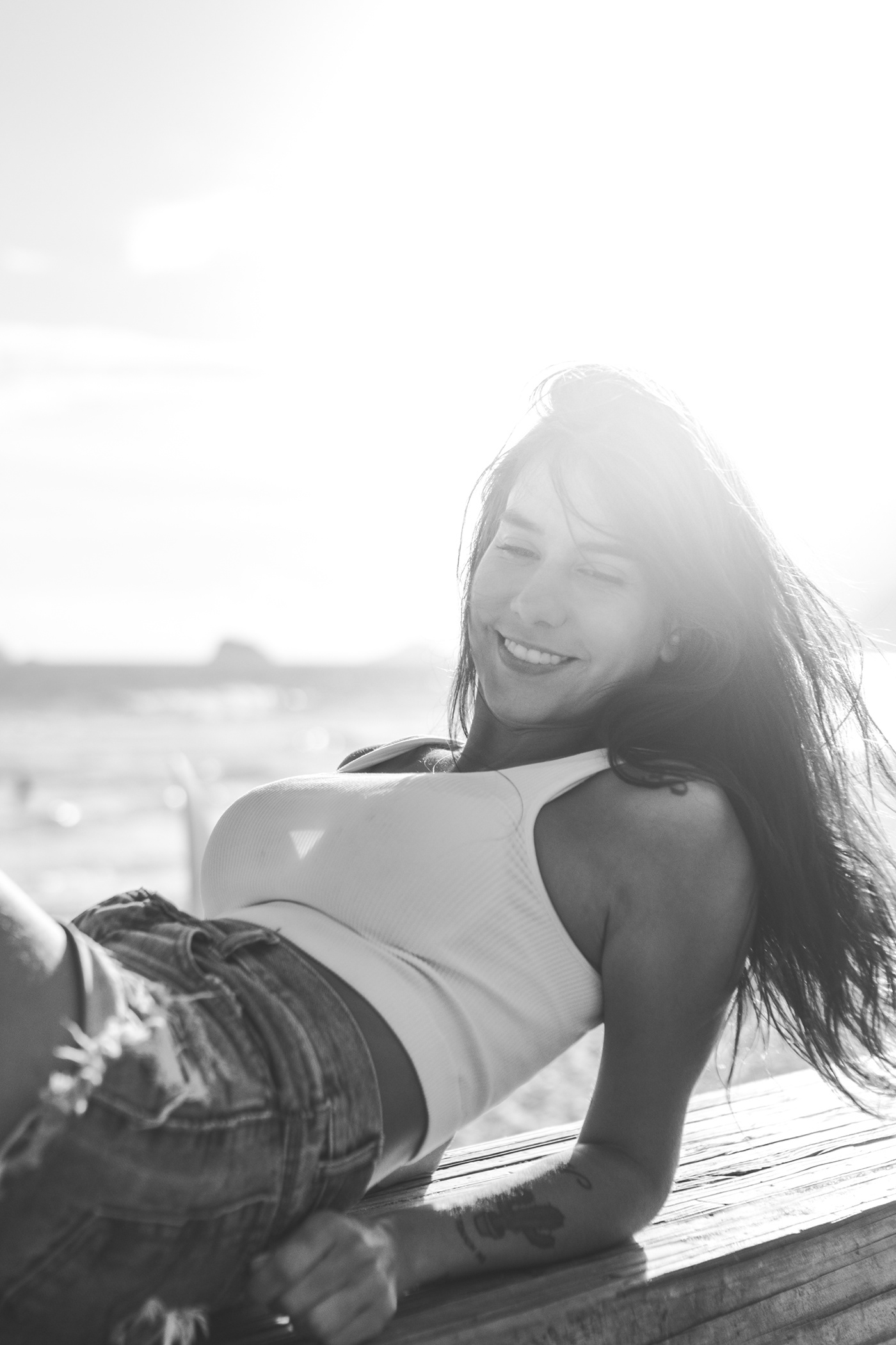 beach ensaio feminino Ocean Photography  photoshoot portrait woman