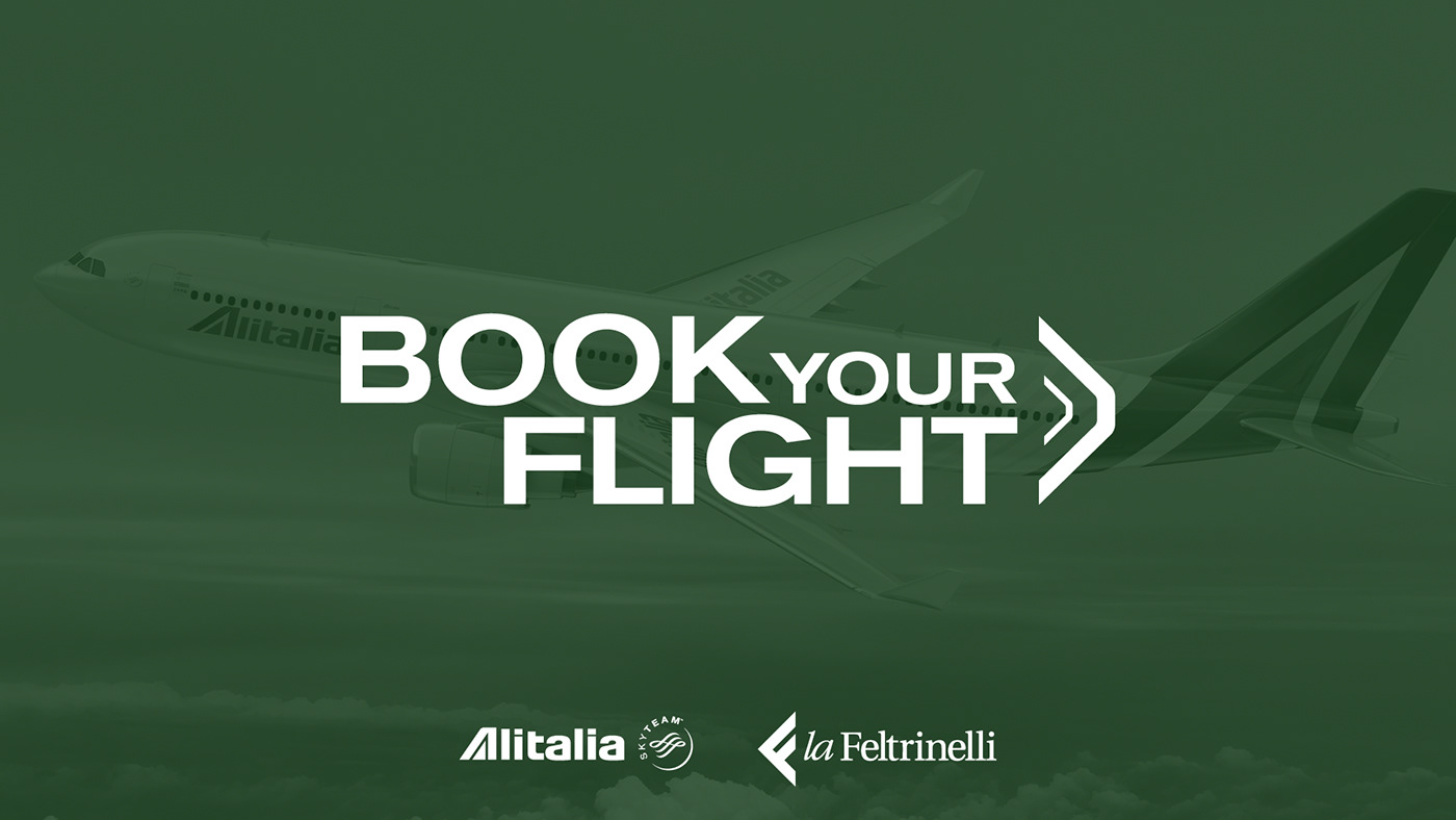 Alitalia book libri Feltrinelli viaggi trip Fly Volare aereo