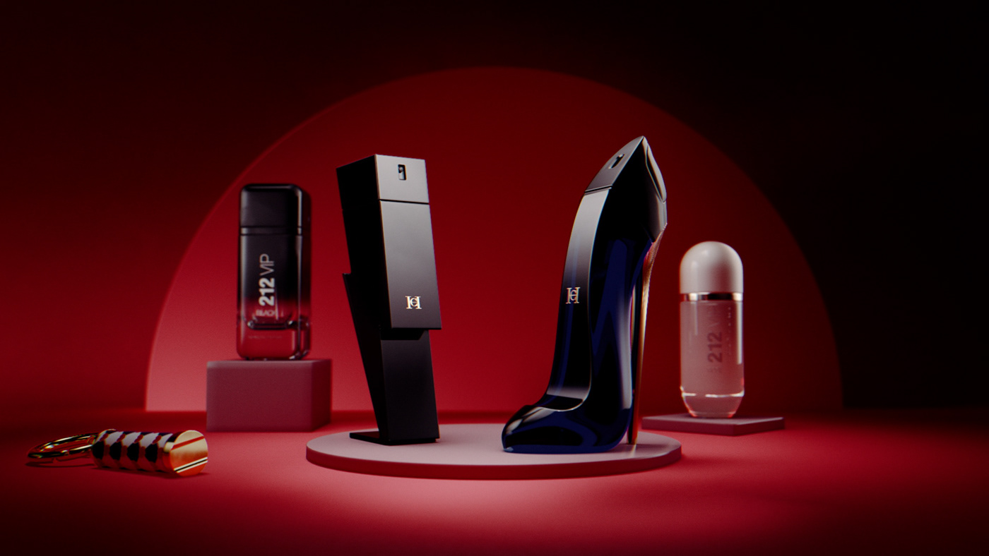 beauty design digital Fashion  Fragrance Perfumes