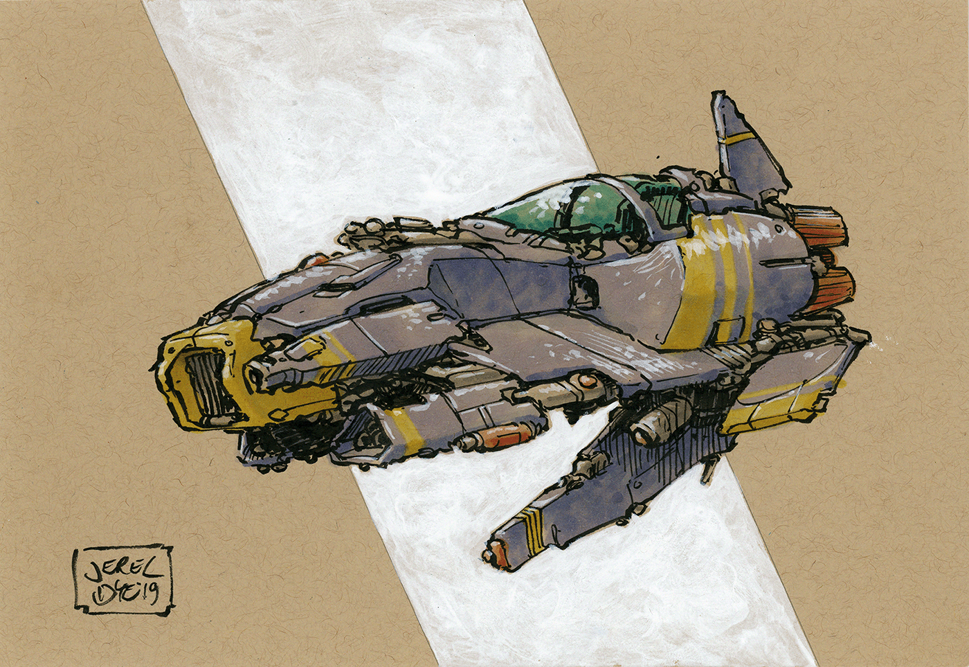 Drawing  Sciencefiction vehicledesign conceptart ComicsIllustration Cartooning  hardsurfacedesign Scifi spaceships