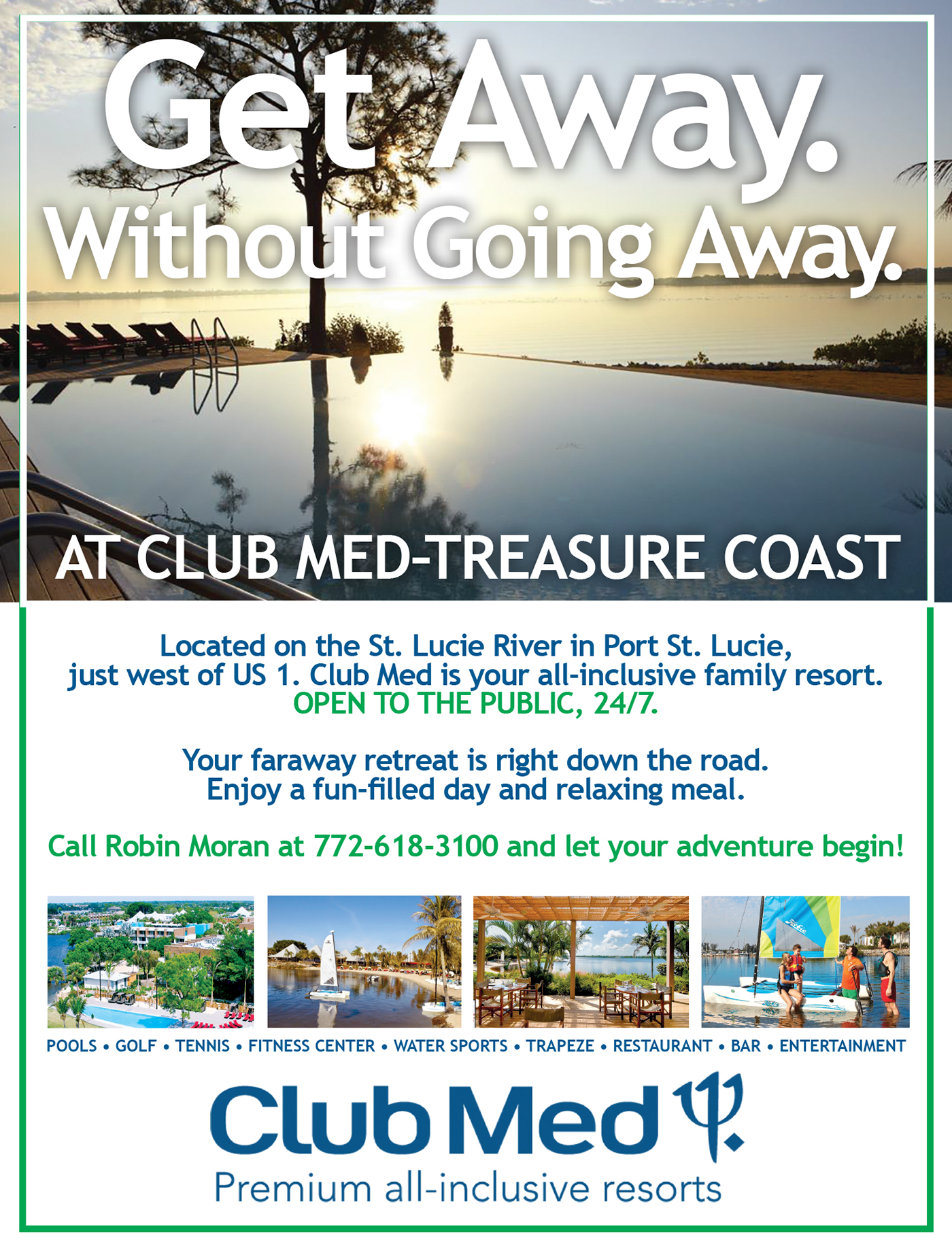 Club Med flyer sales resort florida Port St. Lucie Treasure Coast