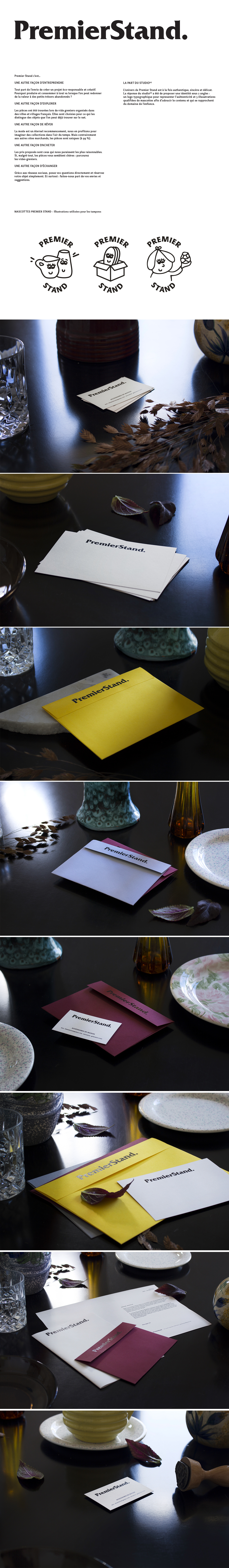 Studio(0) PremierStand. Romain Brunet romain brunet behance identity Packshot object typography   editorial design  mignon