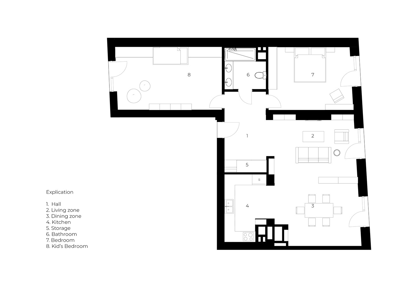apartment architecture design ILLUSTRATION  Interior Interior  Design visualization