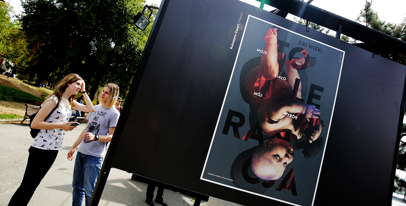 poster pro life abortion zapart tolerance krakow