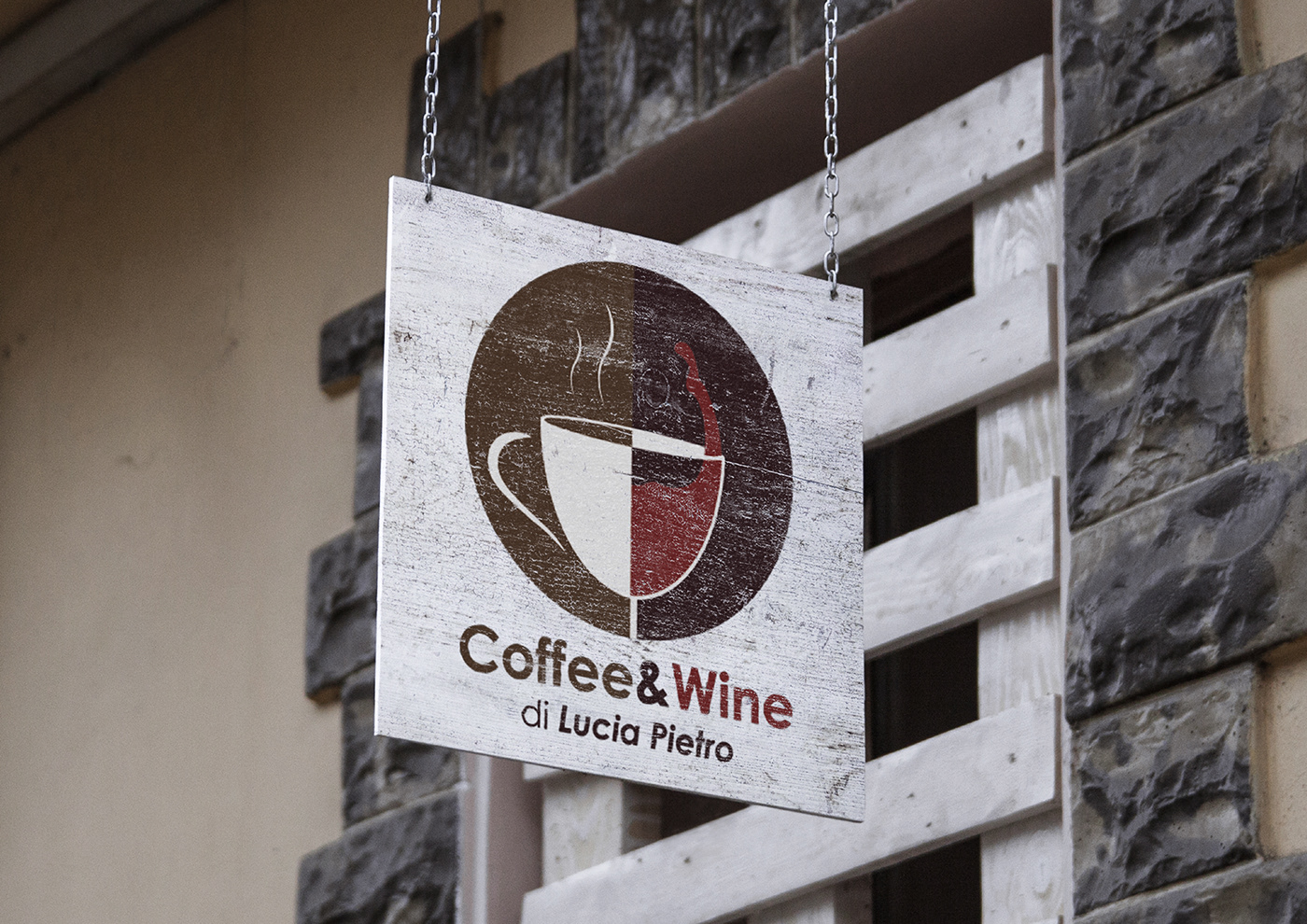 graphicdesign digitalart Logotype Project brandidentity Coffee wine shop