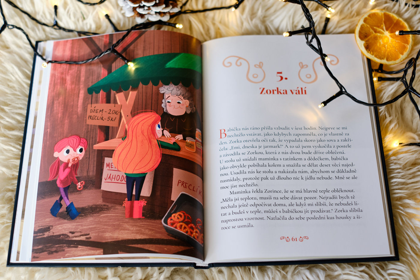 iPad Procreate apple pencil children book Czech albatros young adult fairy tale novel