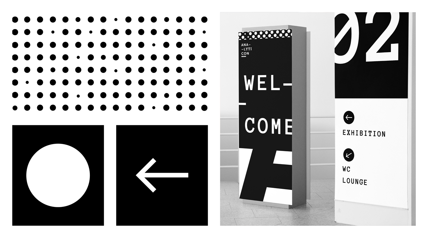 Alteryx analytics art direction  black & white branding  concept conference design experience design