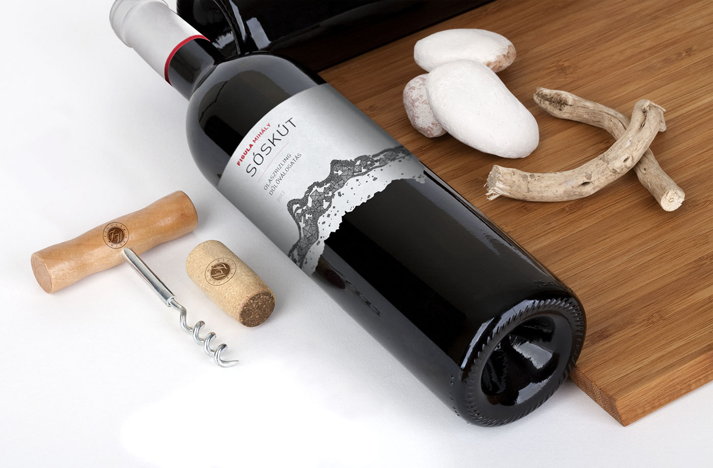 Cégér sóskút figula Figula Mihaly dűlőválogatás wine wine label package wine package borcímke Label