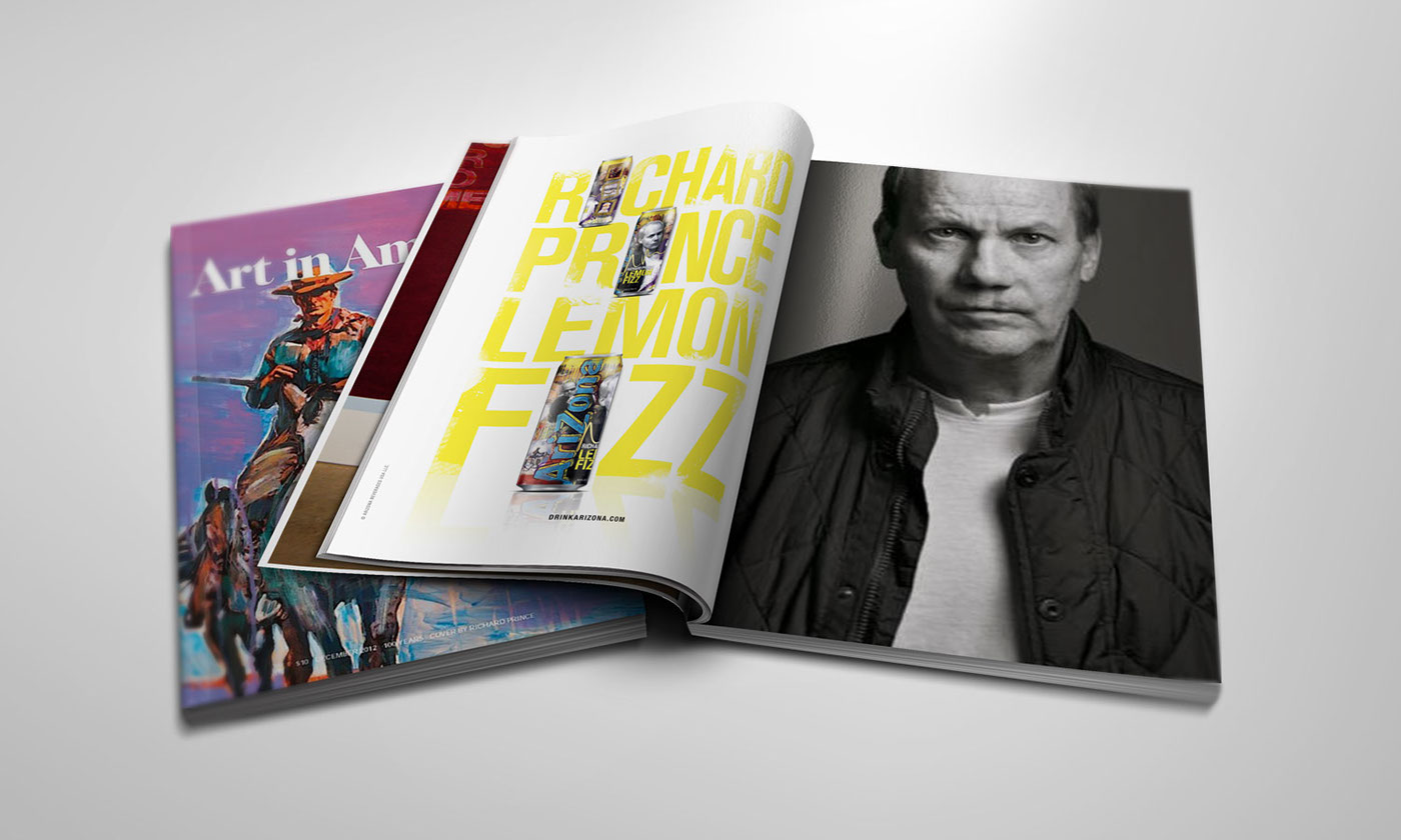 arizona Mpire richard prince Lemon Fizz soda package design product development print art poster Magazine Ad campaign fine art