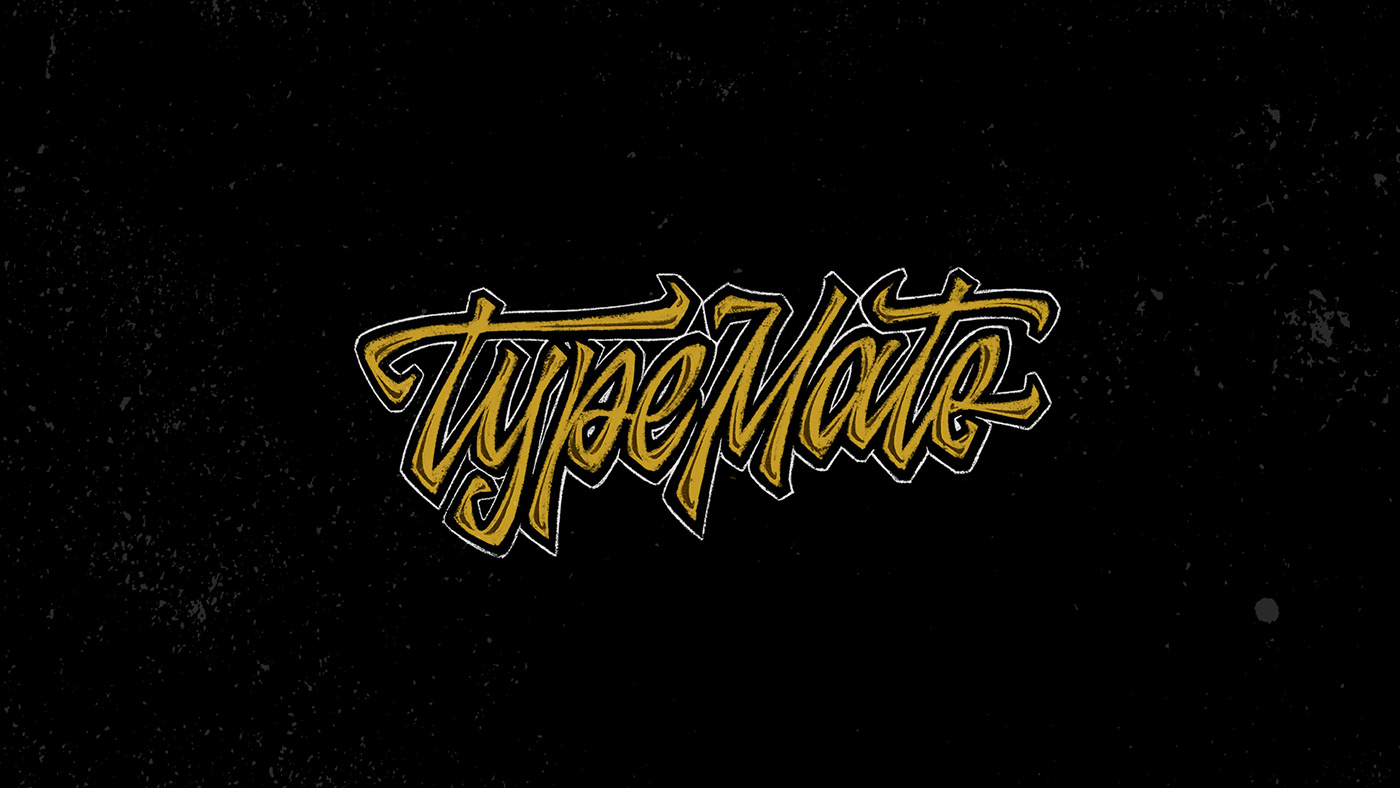lettering Calligraphy   typography   typemate type logo logodesign