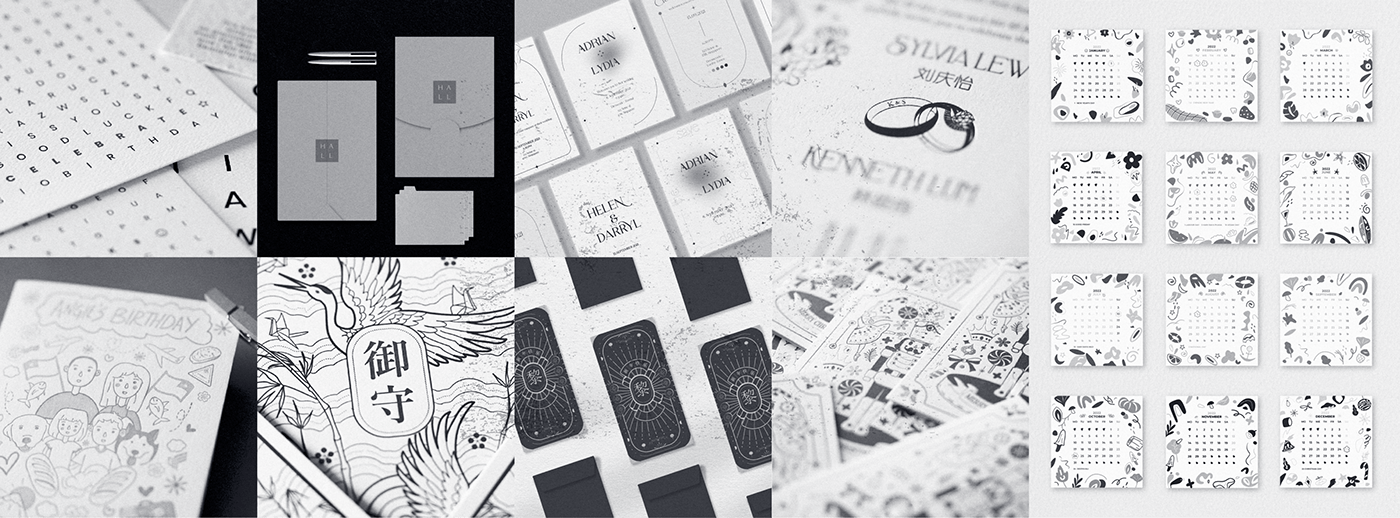 graphic design  ILLUSTRATION  letterpress Packaging product design 