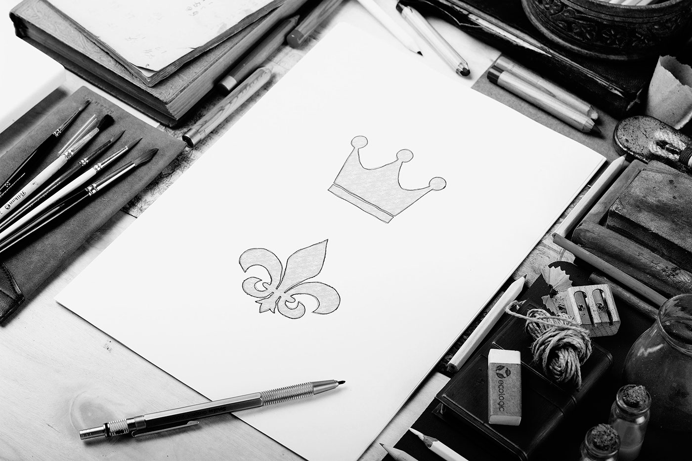 Adobe Portfolio brand identity logo logodesign design identity graphic visual museum craft Stationery print Italy inspire inspiration red