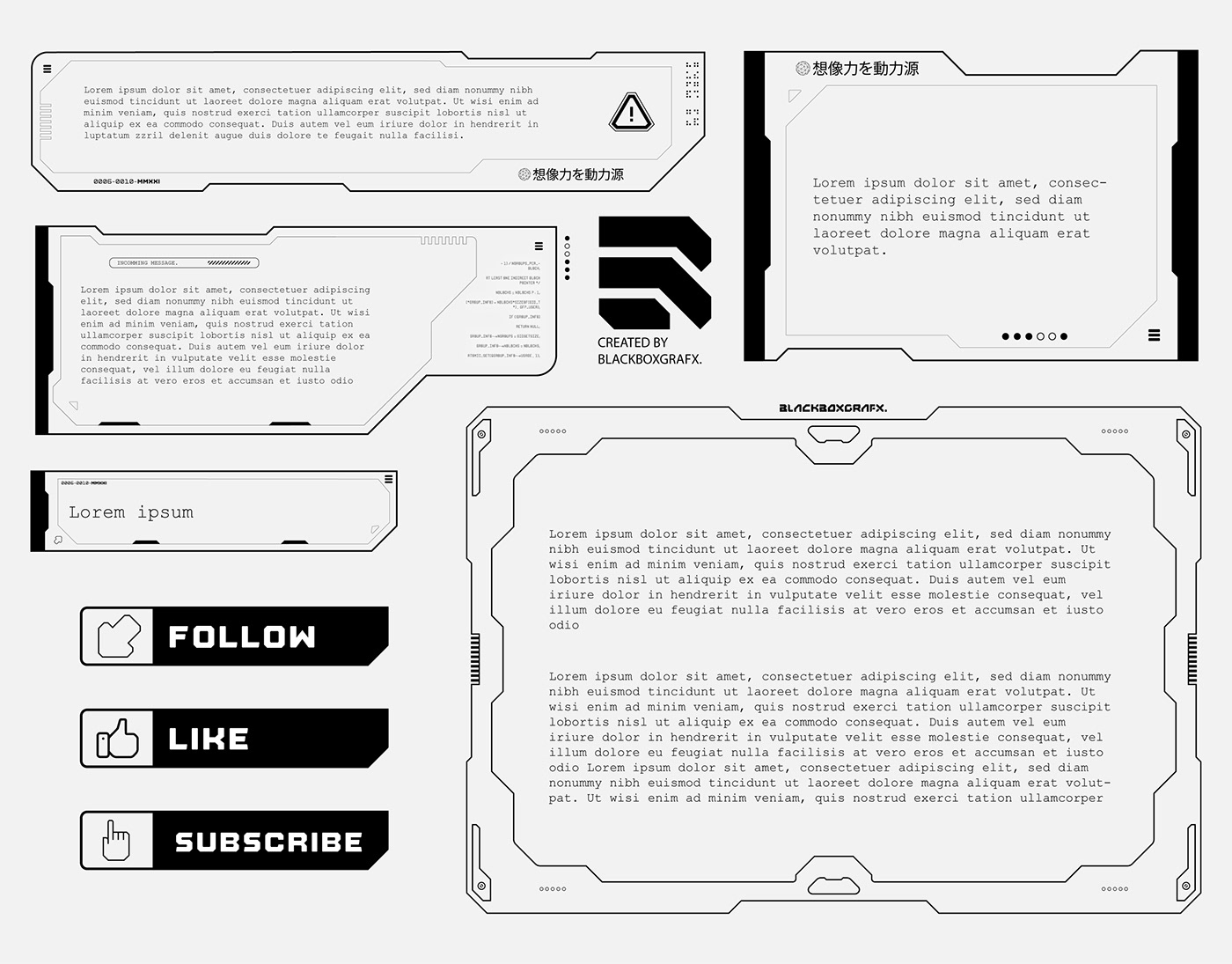 Cyberpunk designer futuristic futuristic design graphic design  Modern Design Sci Fi social media text holder  textbox