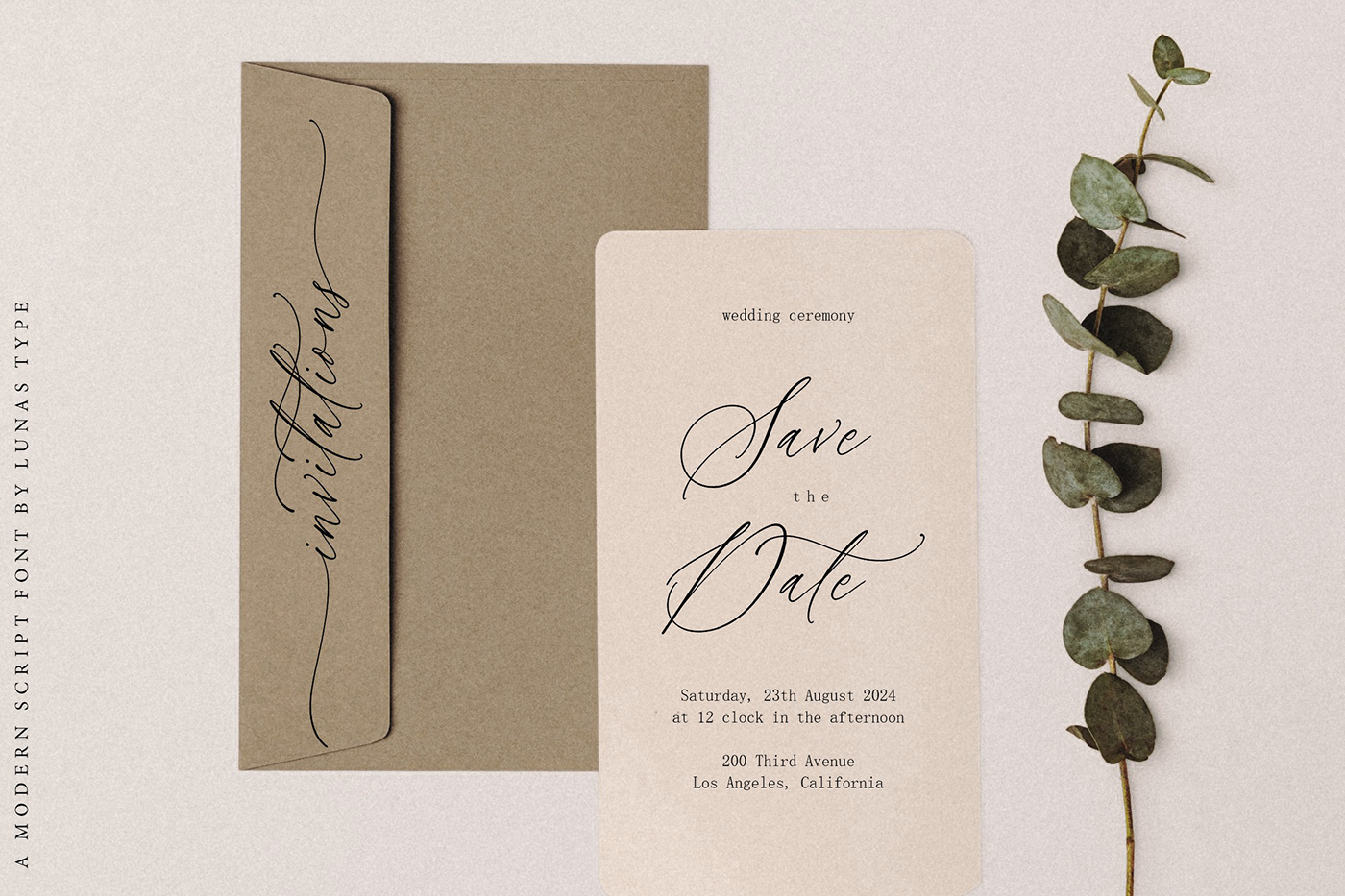Advertising  Brand Design brand identity Fashion  handwriting Invitation Logotype Script typography   wedding