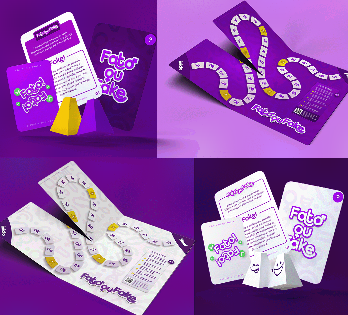 Fact or Fake - Board Game on Behance