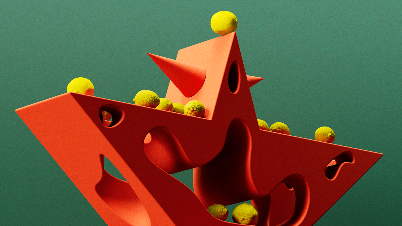 3D arte design diseño fruit bowl industrial design  product design  Render