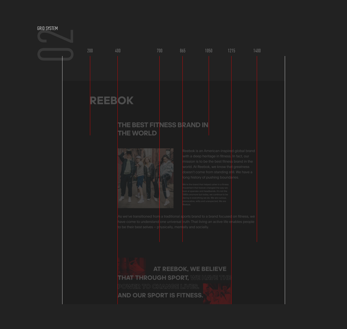 corporate Minimalism redesign sport UI/UX Web Design  Website
