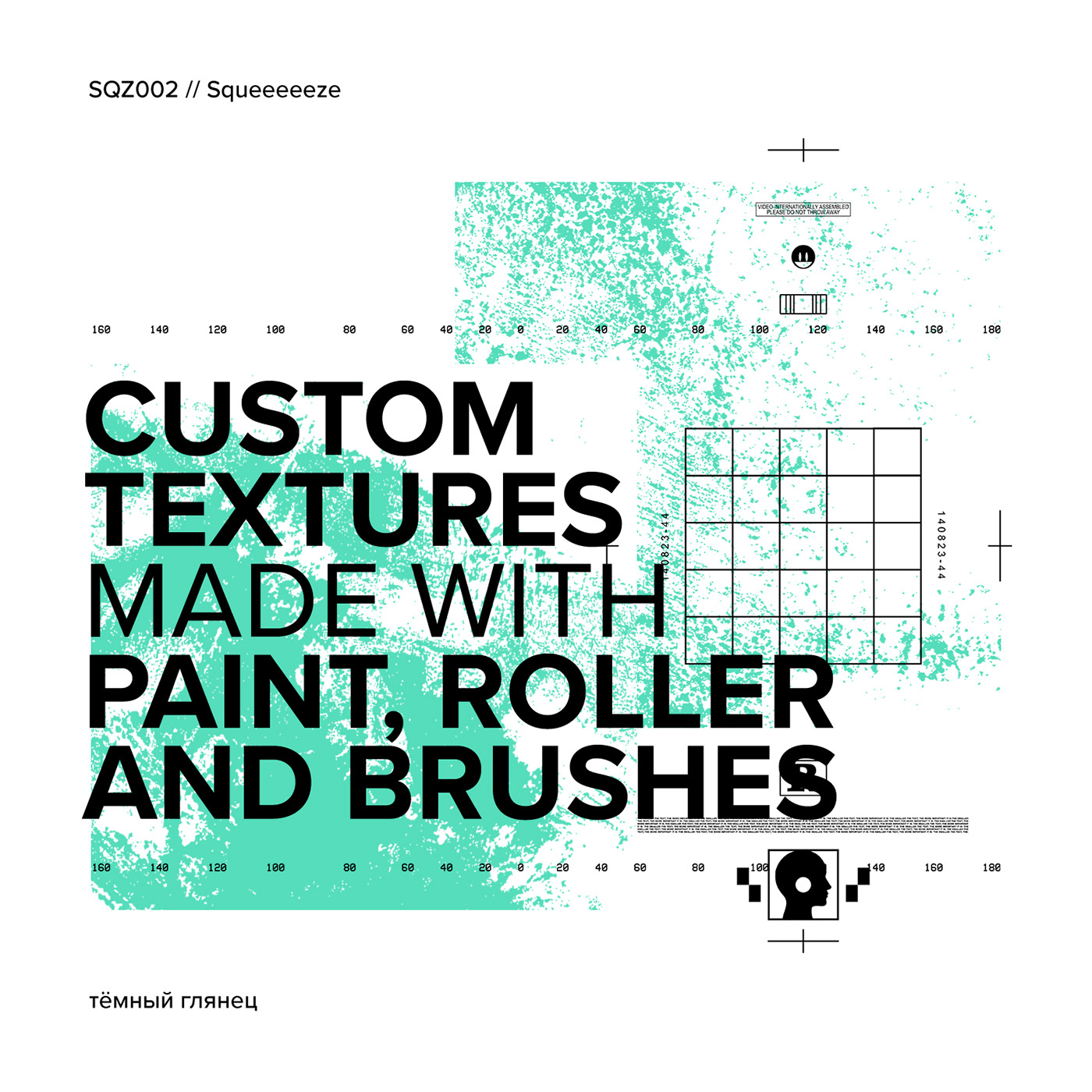 art brushes digital grunge materials paint roller textures