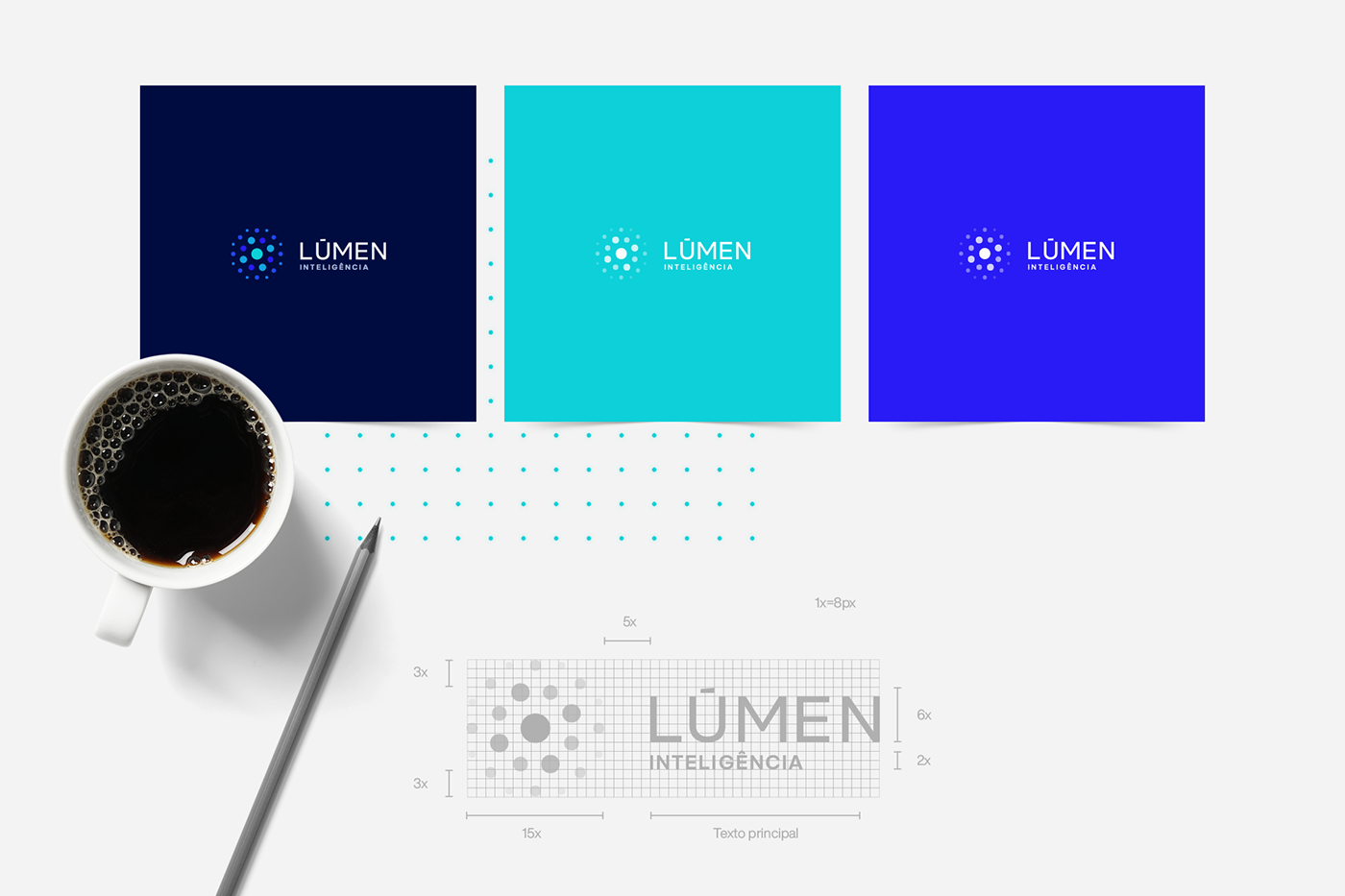 Lumen Inteligência visual identity marca design logo Logotipo HUMAN DEVELOPMENT Strategist rebranding