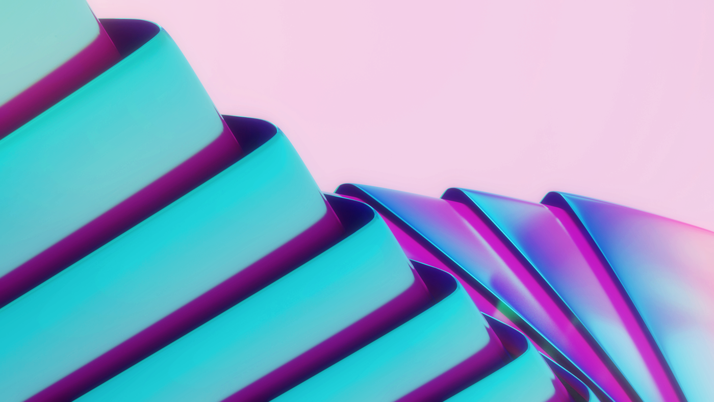 shapes iridescent abstract 3D Render digitalart Wallpapers 3dsmax vray graphicdesign
