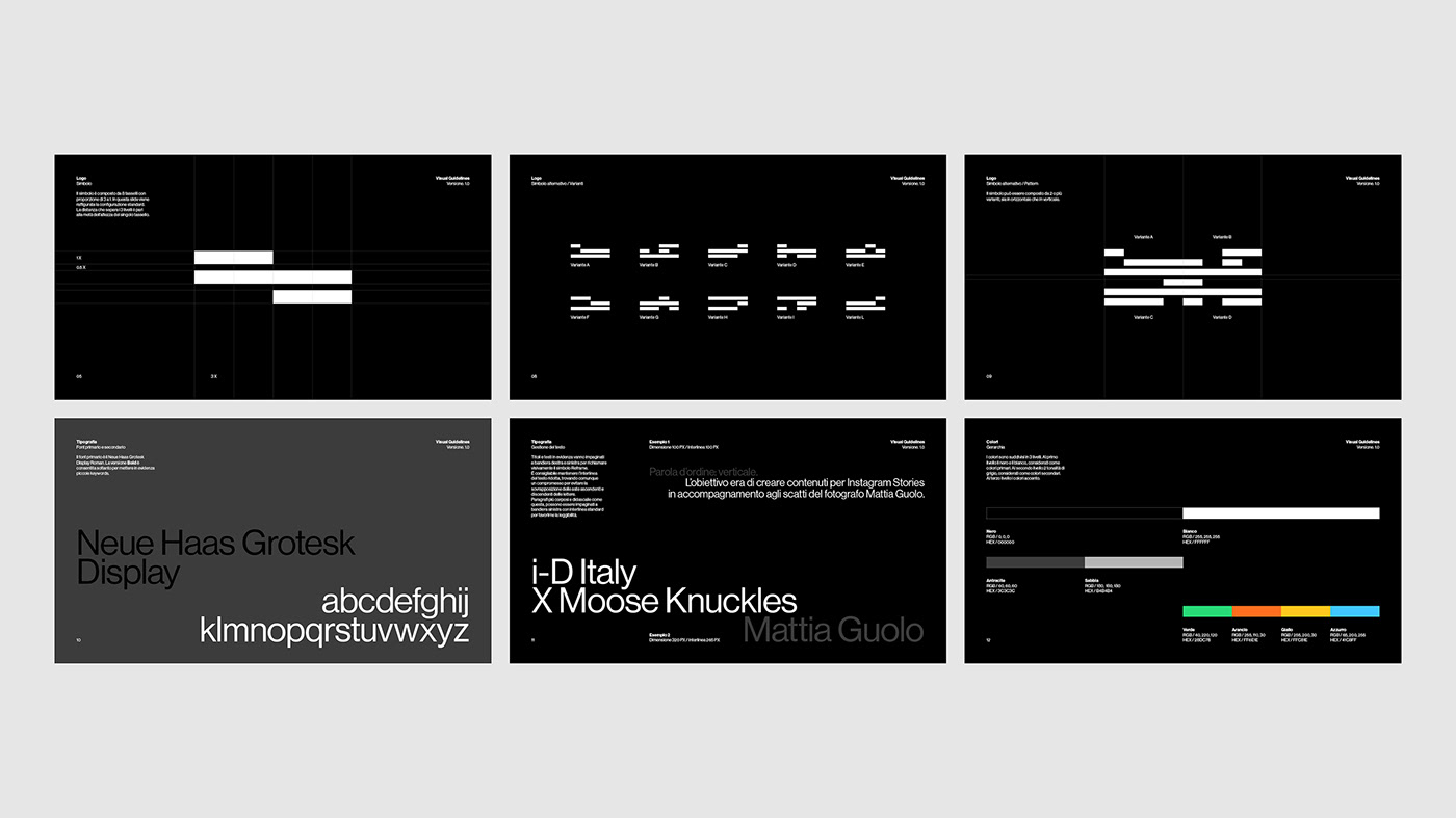 black & white brand guidelines camera Logo Design milan studio video video production company visual identity