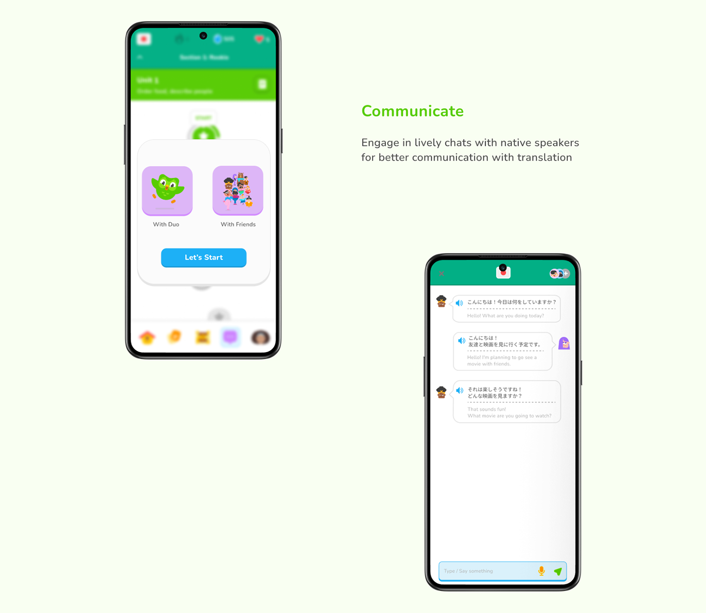 Duolingo language design CaseStudy Mobile app Figma