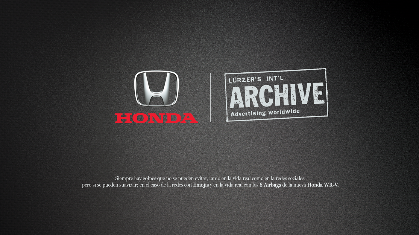 print luerzers archive design car Honda Creativity ads Awards Proximity art