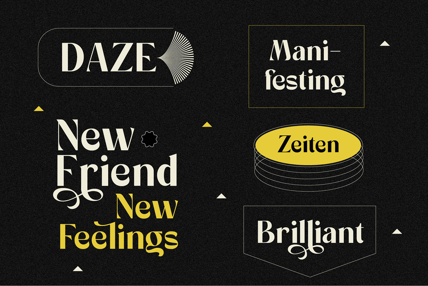 serif modern Typeface clean alternate font 1900s vintage