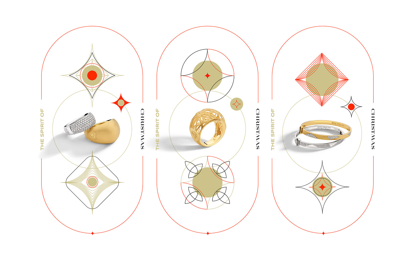 graphic design  ILLUSTRATION  branding  Christmas natal jewel jewelry