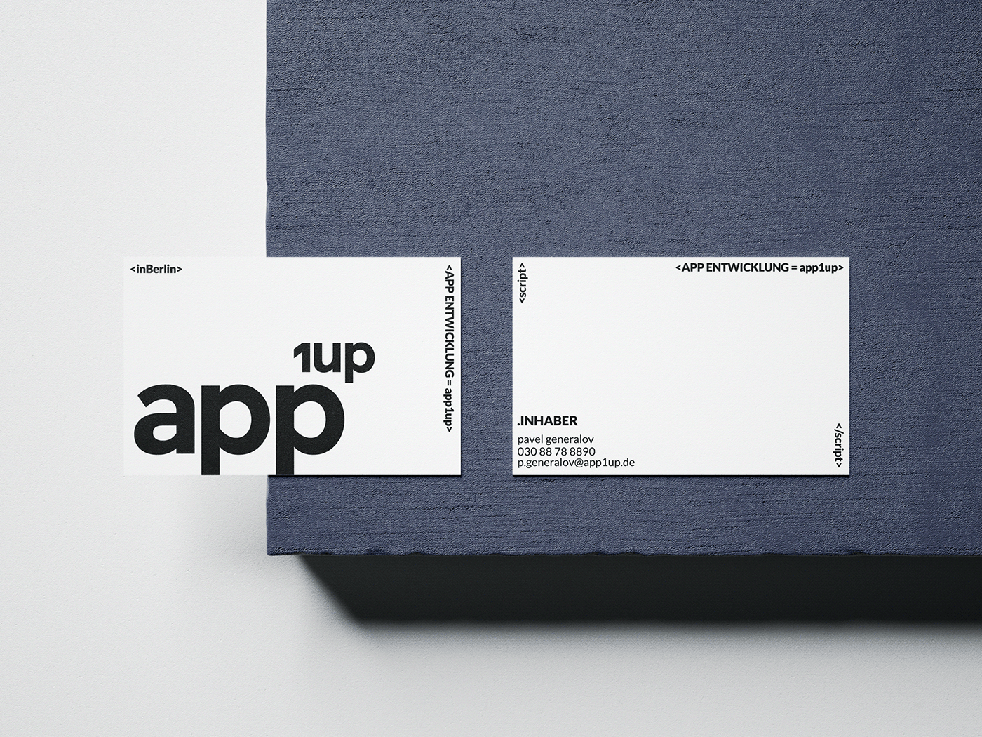 app1up Corporate Design typography   swiss style branding  minimalistic software company berlin graphic design 