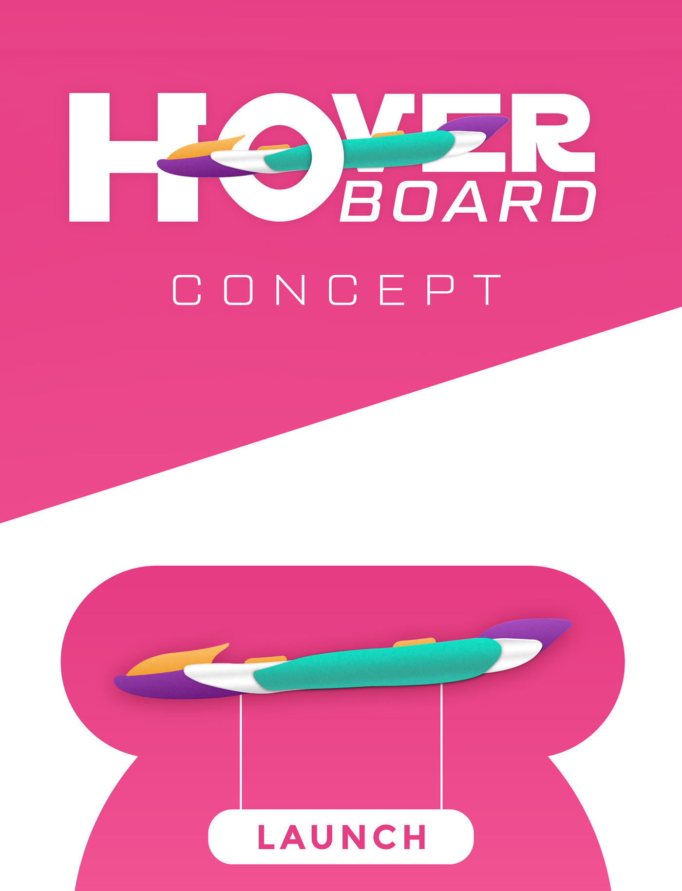 hoverboard concept art Board Back to Future hover