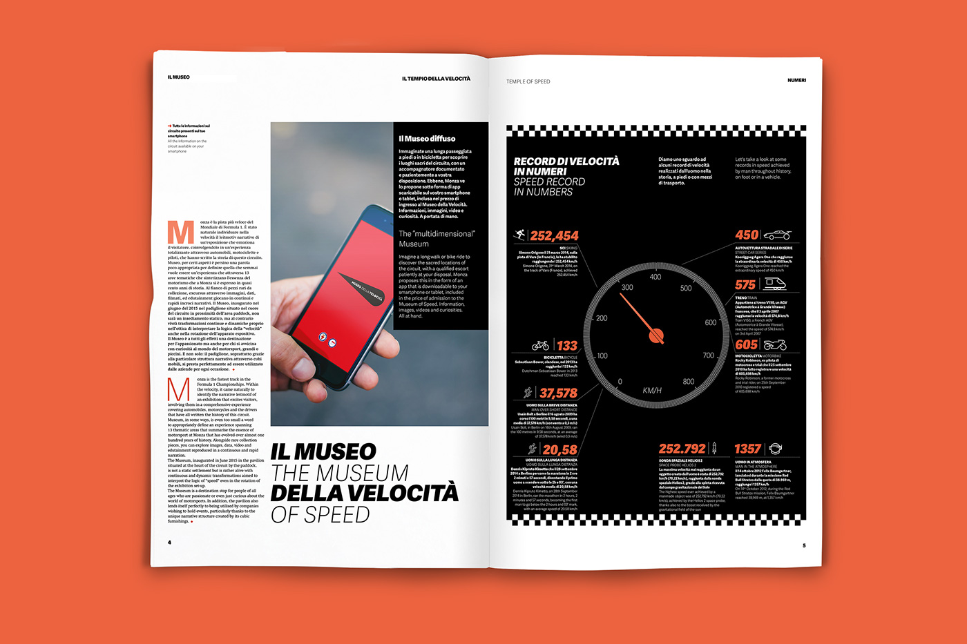 magazine tabloid monza Autodromo editorial car Racing f1