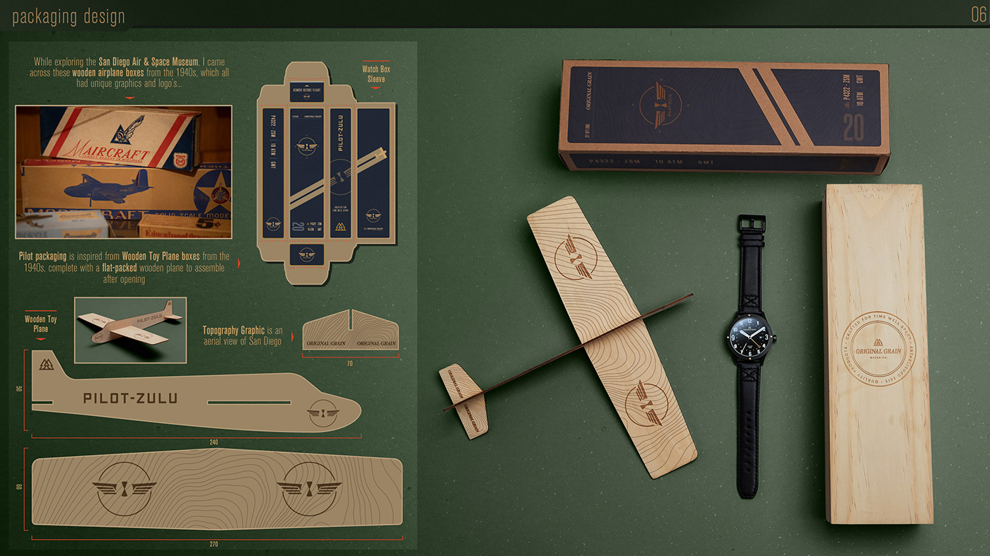 3D Rendering airplane design industrial design  Modern Design product product design  timepiece watch watch design