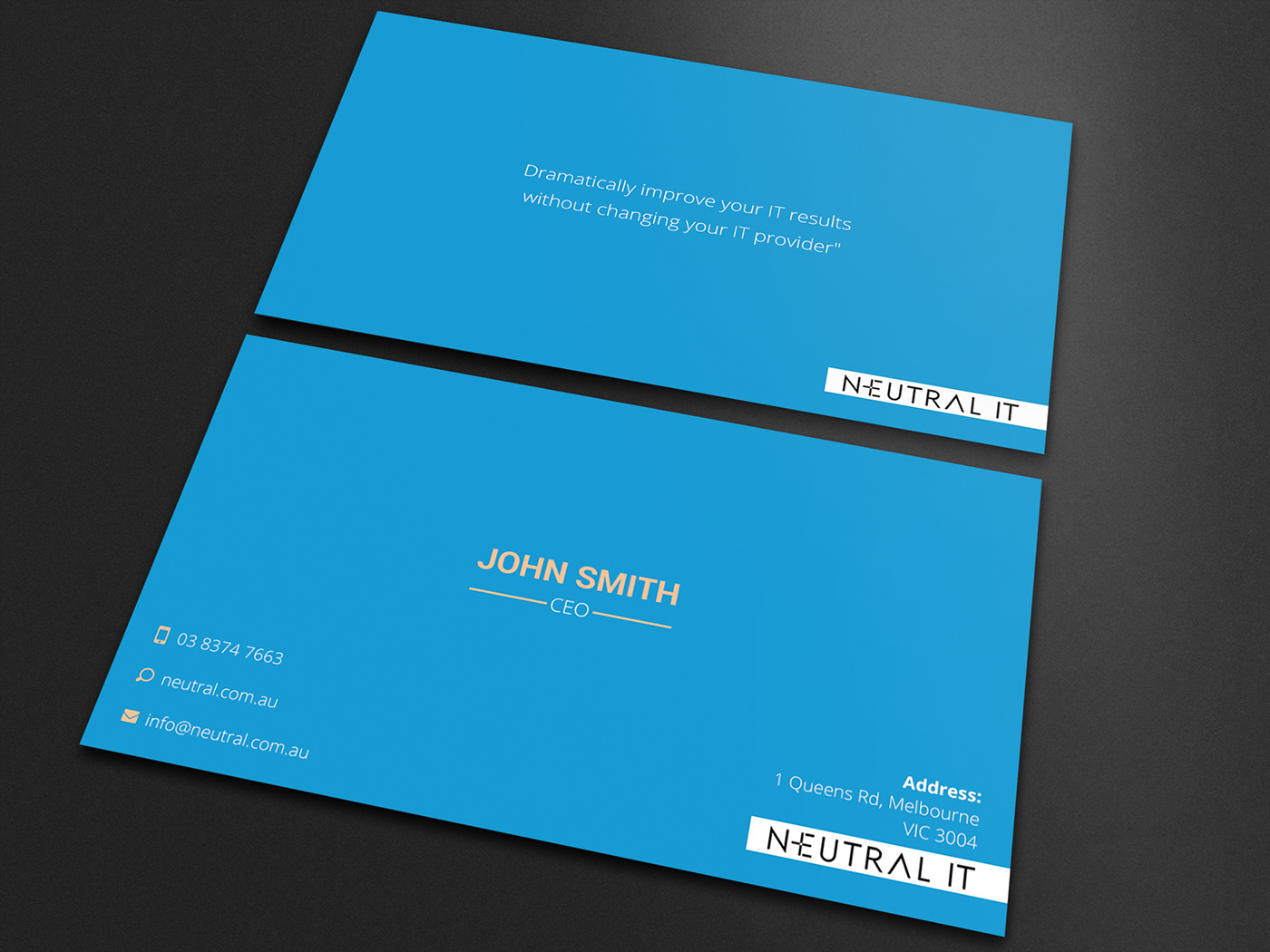 Corporate Business Card business card visiting card gift card clean business card