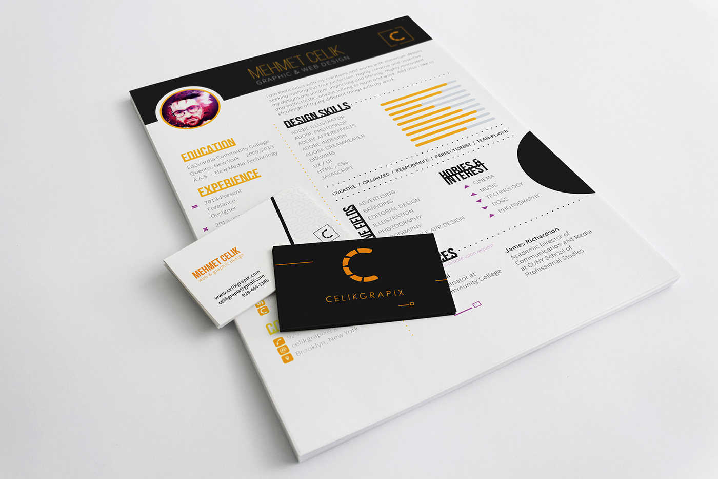 logo brand personal identity Resume CV logodesign selfpromotion