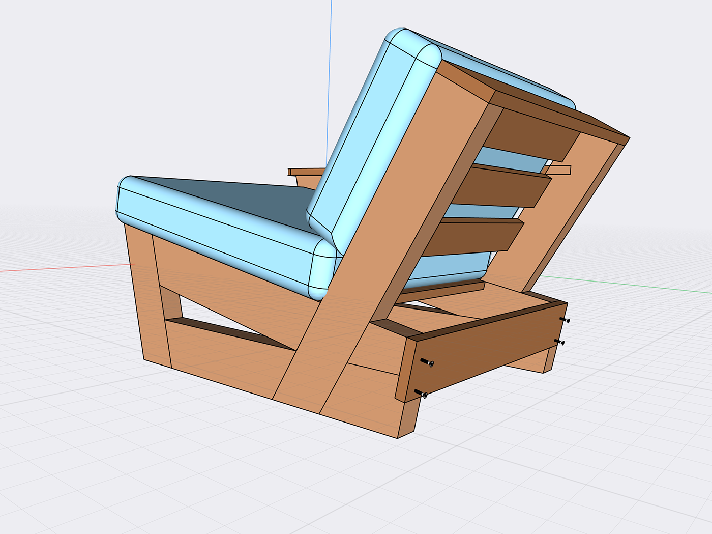 adobe fresco chair concept product design  Shapr3D