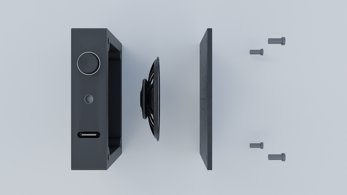 industrial design  product design  design Render 3D animation  music Audio speaker bluetooth