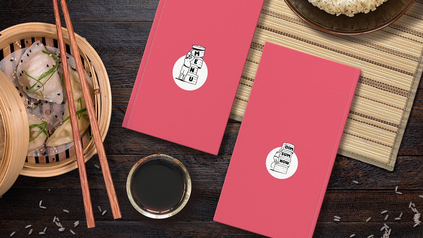 lovemedoagency lvmd identity restaurant Hong Kong dim sum dim sum now Logotype logo china