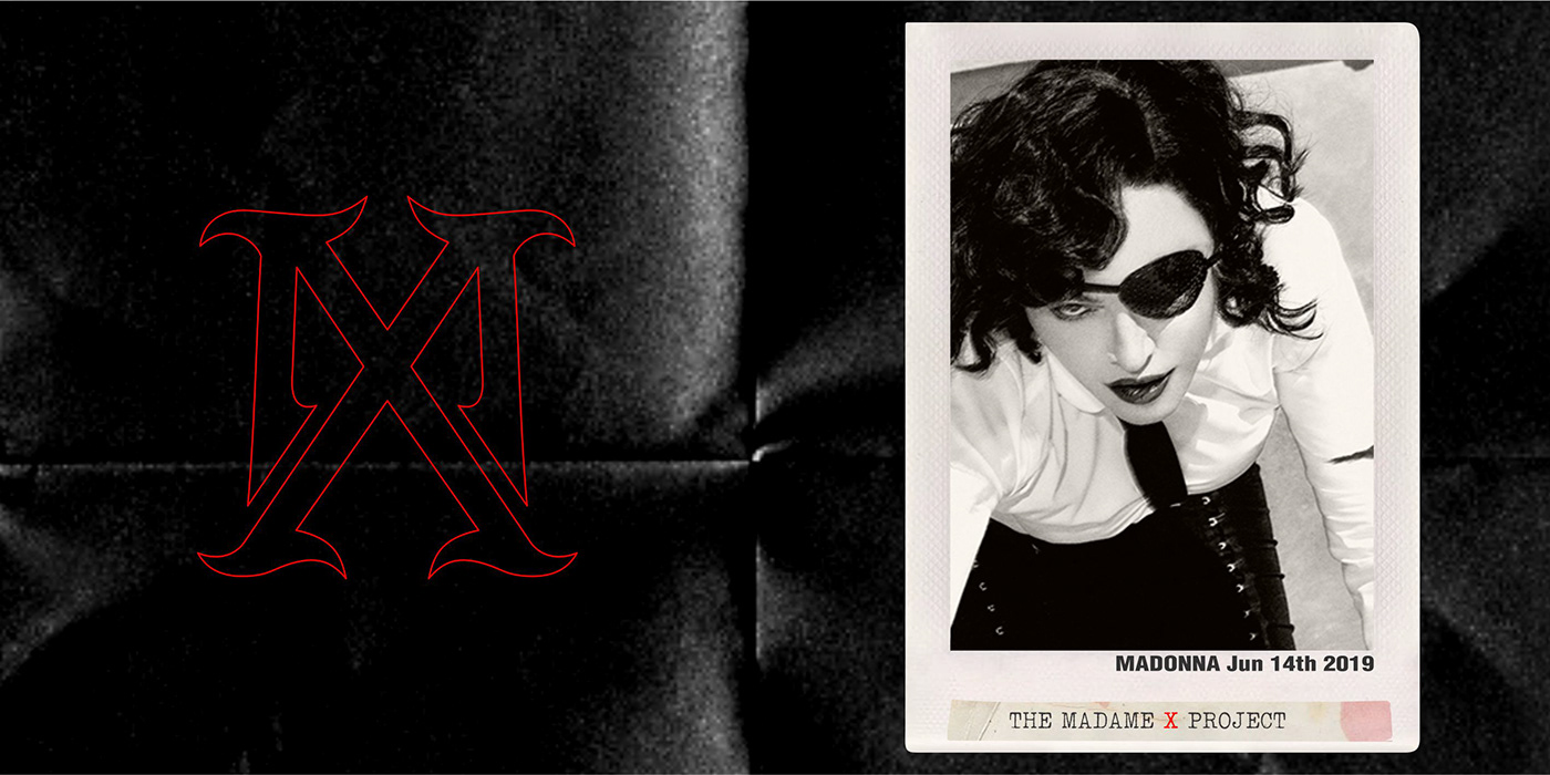 Album art direction  cd design DVD Madame X madonna music Packaging Project